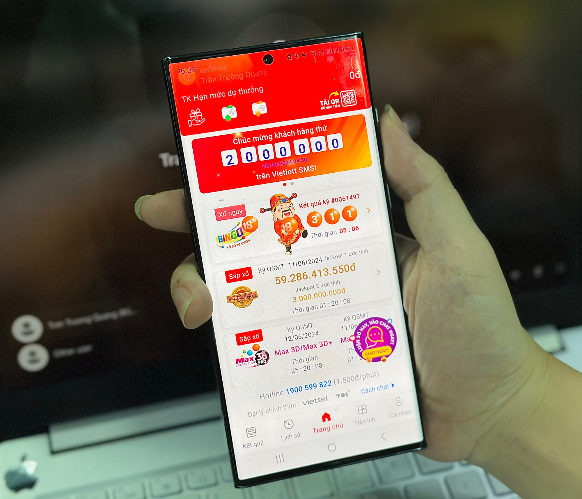 Tải ứng dụng Vietlott SMS Viettel – Trải nghiệm mua vé số hiện đại, an toàn Tải ứng dụng Vietlott SMS Viettel – Trải nghiệm mua vé số hiện đại, an toàn